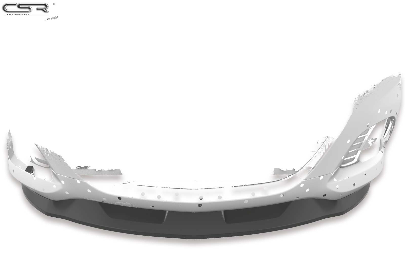 Lame de parechoc avant pour Opel Corsa D OPC (03/2007-10/2014) - Fabriqué en ABS (6 finitions au choix)