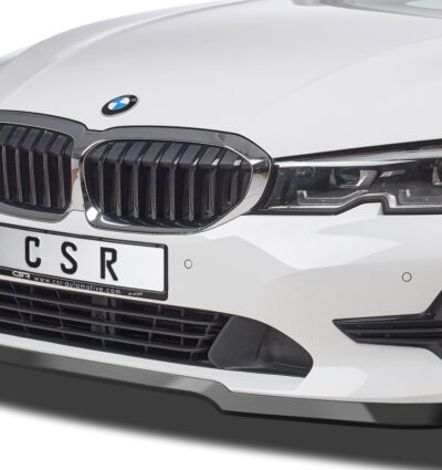 Lame de parechoc avant pour BMW Série 3 G20 / G21 berline / break (finition de base et Advantage) (depuis 03/2019) - Fabriqué en ABS (6 finitions au choix)