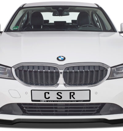 Lame de parechoc avant pour BMW Série 3 G20 / G21 berline / break (finition de base et Advantage) (depuis 03/2019) - Fabriqué en ABS (6 finitions au choix)