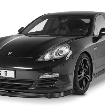 Lame de parechoc avant pour Porsche Panamera 970 (1. Generation) toutes carrosseries préfacelift (2009-07/2013) - Fabriqué en ABS (6 finitions au choix)