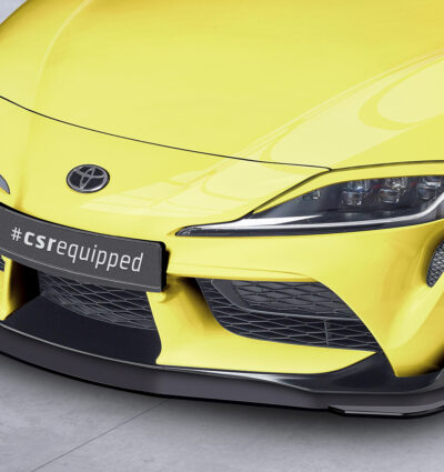 Lame de parechoc avant pour Toyota GR Supra (A90) toutes carrosseries (depuis 2019) - Fabriqué en ABS (6 finitions au choix)