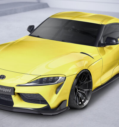 Lame de parechoc avant pour Toyota GR Supra (A90) toutes carrosseries (depuis 2019) - Fabriqué en ABS (6 finitions au choix)