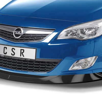 Lame de parechoc avant pour Opel Astra J sauf OPC (2009-09/2012) - Fabriqué en ABS (6 finitions au choix)