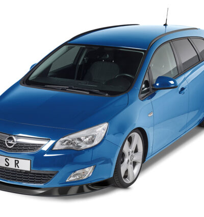 Lame de parechoc avant pour Opel Astra J sauf OPC (2009-09/2012) - Fabriqué en ABS (6 finitions au choix)