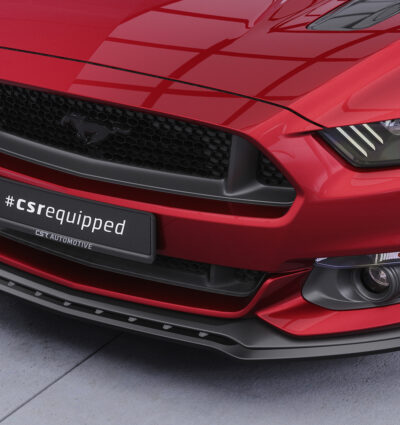 Lame de parechoc avant pour Ford Mustang VI toutes carrosseries (2014-08/2017) - Fabriqué en ABS (6 finitions au choix)