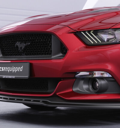 Lame de parechoc avant pour Ford Mustang VI toutes carrosseries (2014-08/2017) - Fabriqué en ABS (6 finitions au choix)