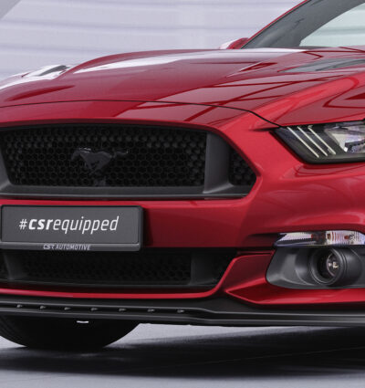 Lame de parechoc avant pour Ford Mustang VI toutes carrosseries (2014-08/2017) - Fabriqué en ABS (6 finitions au choix)