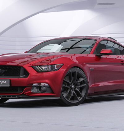 Lame de parechoc avant pour Ford Mustang VI toutes carrosseries (2014-08/2017) - Fabriqué en ABS (6 finitions au choix)