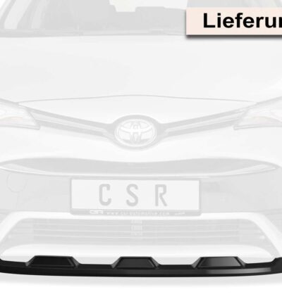 Lame de parechoc avant pour Toyota Avensis (T27) toutes carrosseries (2015-2018) - Fabriqué en ABS (6 finitions au choix)