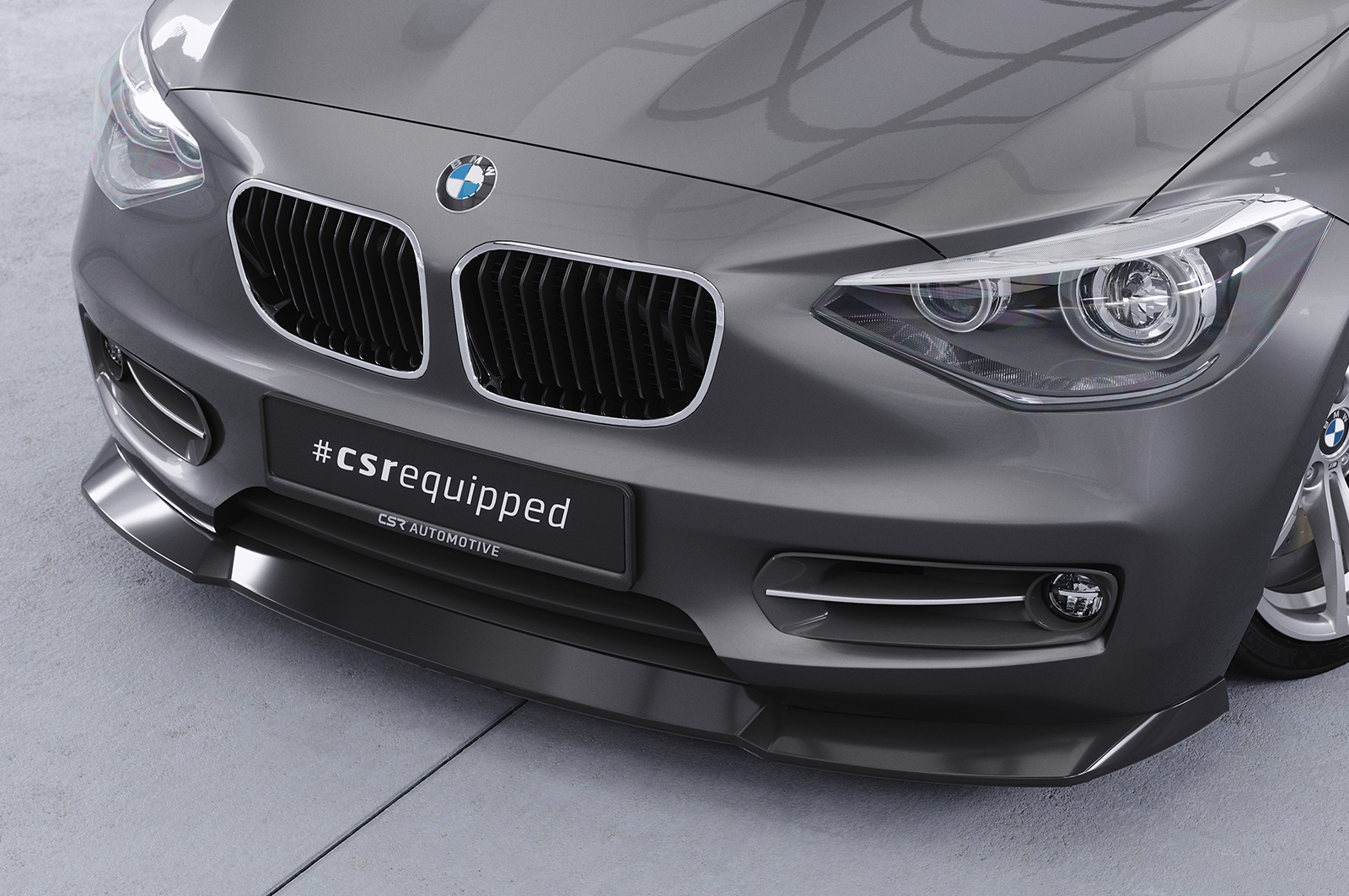Lame de parechoc avant pour BMW Série 1 F20 / F21 toutes carrosseries préfacelift (06/2011-03/2015) - Fabriqué en ABS (6 finitions au choix)