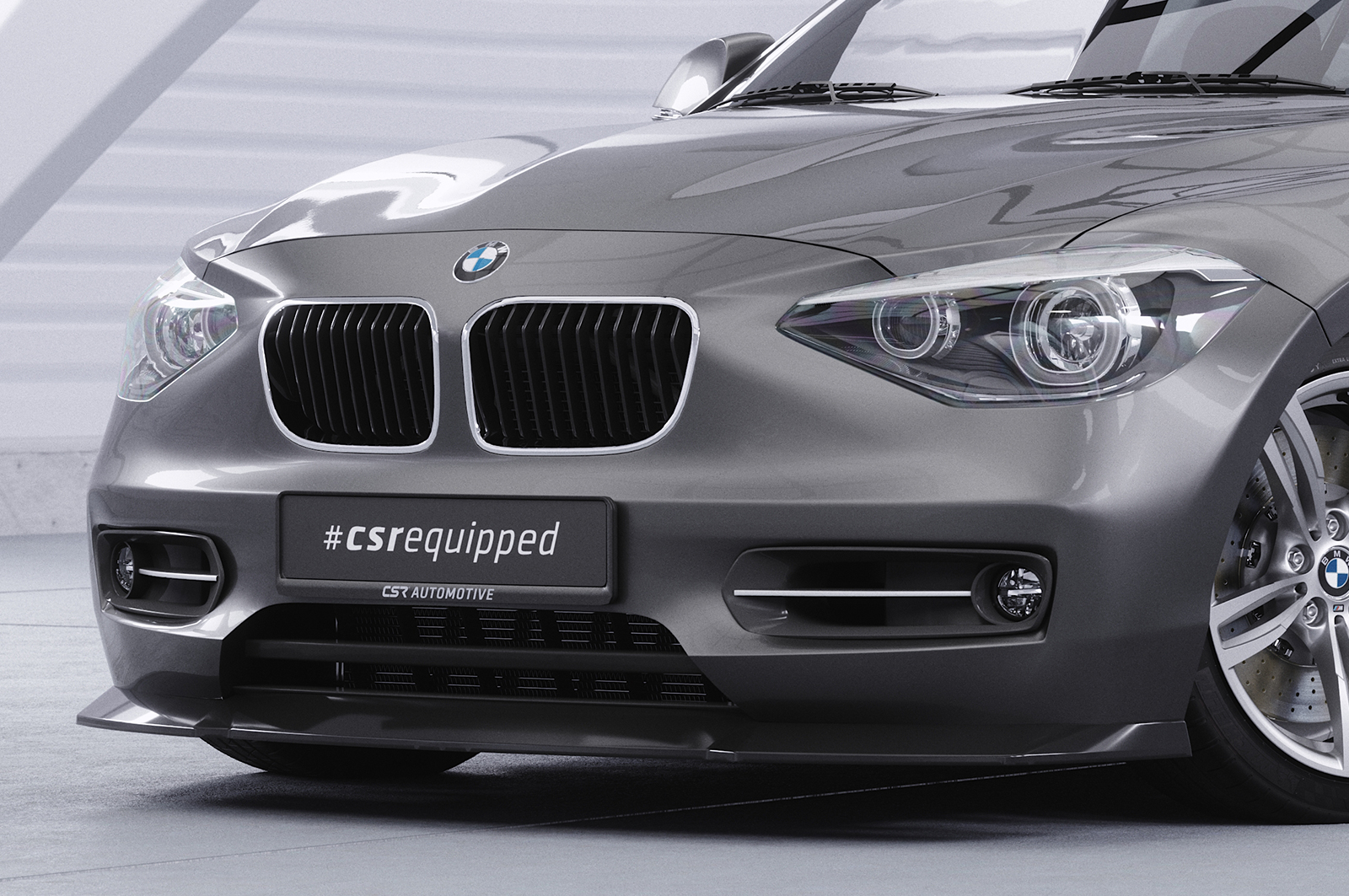 Lame de parechoc avant pour BMW Série 1 F20 / F21 toutes carrosseries préfacelift (06/2011-03/2015) - Fabriqué en ABS (6 finitions au choix)