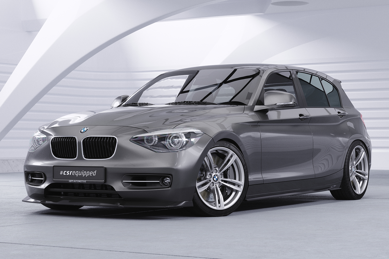 Lame de parechoc avant pour BMW Série 1 F20 / F21 toutes carrosseries préfacelift (06/2011-03/2015) - Fabriqué en ABS (6 finitions au choix)