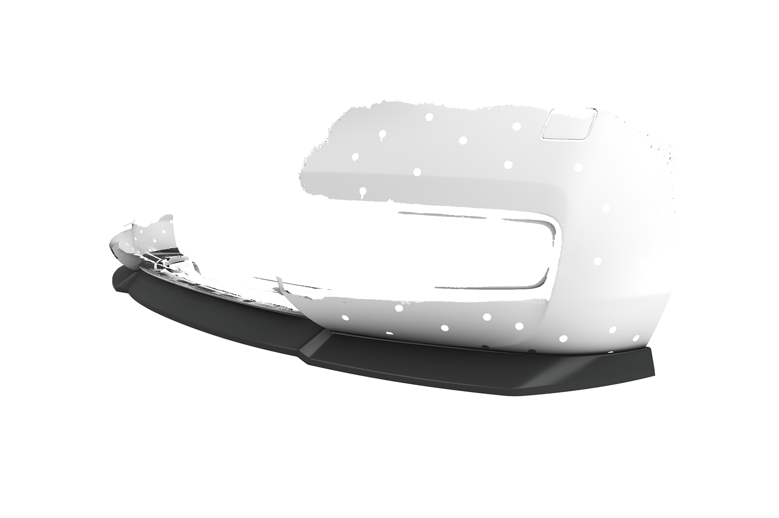 Lame de parechoc avant pour BMW Série 1 F20 / F21 toutes carrosseries préfacelift (06/2011-03/2015) - Fabriqué en ABS (6 finitions au choix)