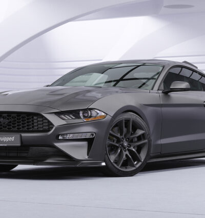 Lame de parechoc avant pour Ford Mustang VI facelift (depuis 08/2017) - Fabriqué en ABS (6 finitions au choix)