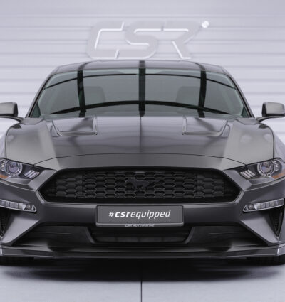 Lame de parechoc avant pour Ford Mustang VI facelift (depuis 08/2017) - Fabriqué en ABS (6 finitions au choix)