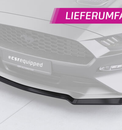 Lame de parechoc avant pour Ford Mustang VI facelift (depuis 08/2017) - Fabriqué en ABS (6 finitions au choix)