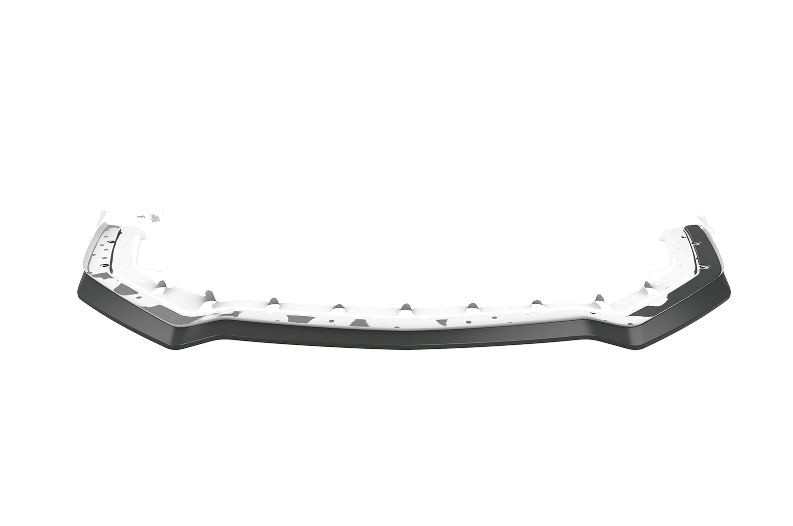 Lame de parechoc avant pour Ford Mustang VI facelift (depuis 08/2017) - Fabriqué en ABS (6 finitions au choix)