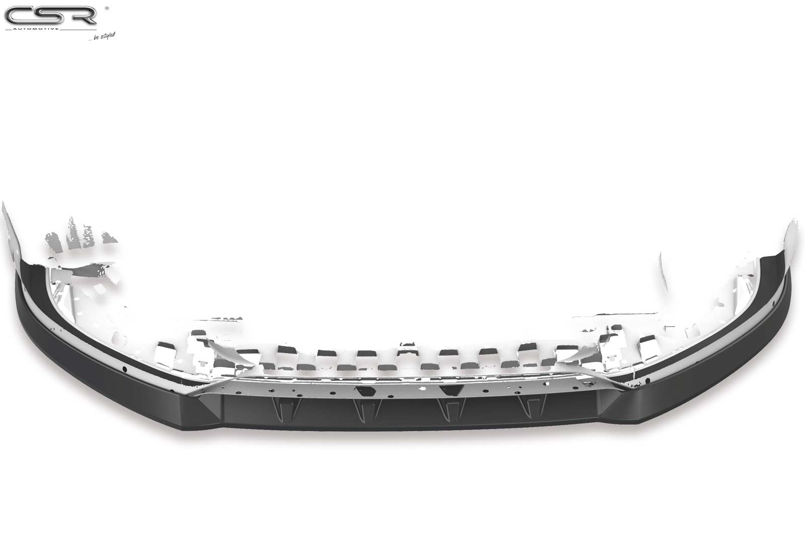 Lame de parechoc avant pour Audi A3 8V / S3 8V cabriolet / berline S-Line préfacelift (2013-2016) - Fabriqué en ABS (6 finitions au choix)