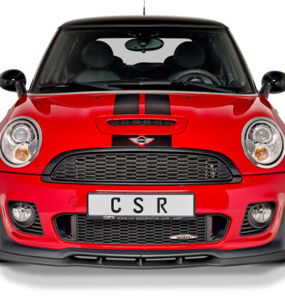 Lame de parechoc avant pour Mini John Cooper Works R56 2. Generation (09/2006-11/2013) - Fabriqué en ABS (6 finitions au choix)