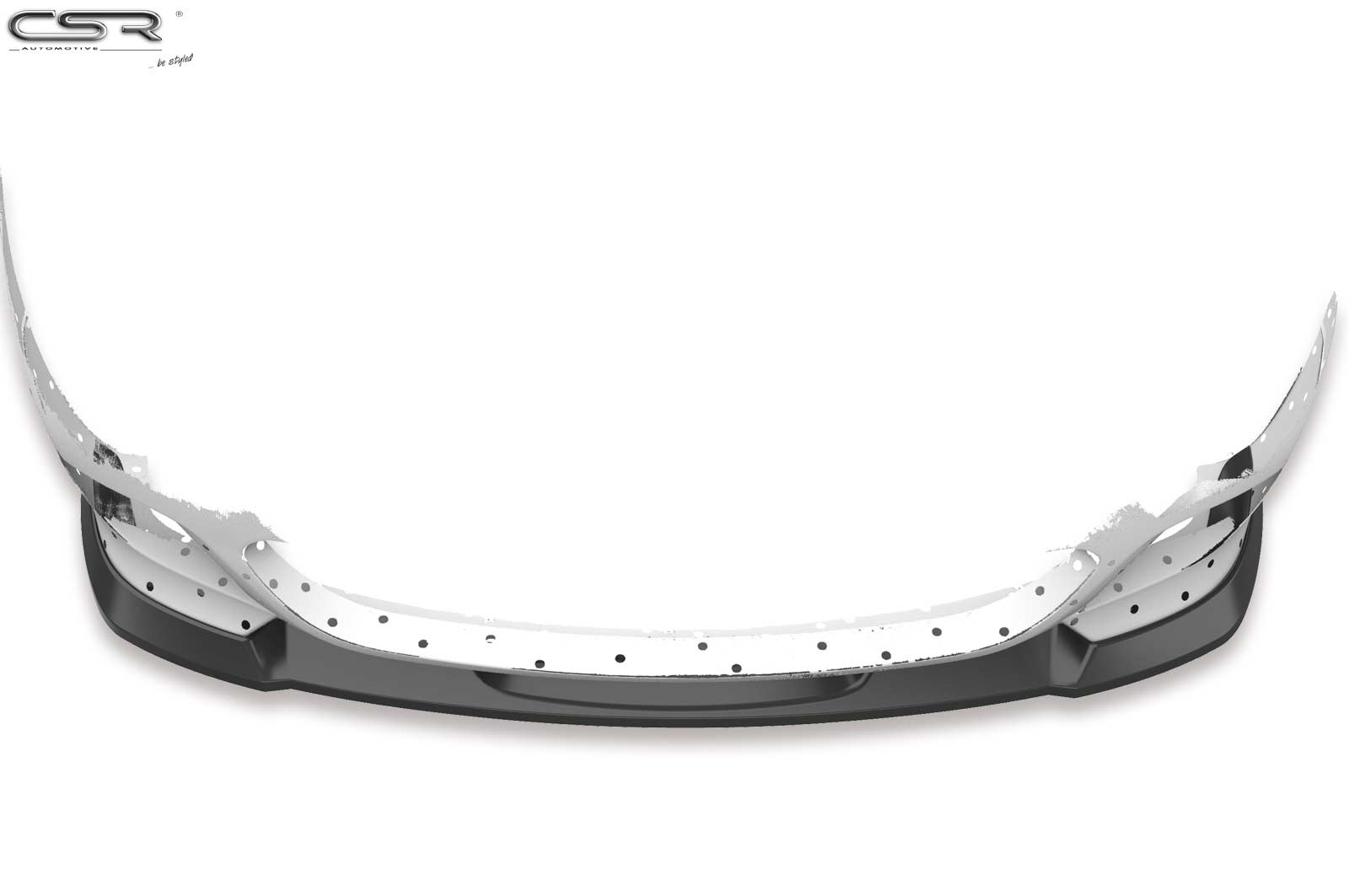 Lame de parechoc avant pour BMW Série 5 E60 / E61 avec Pack M (06/2003-05/2010) - Fabriqué en ABS (6 finitions au choix)