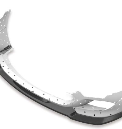 Lame de parechoc avant pour BMW Série 5 E60 / E61 avec Pack M (06/2003-05/2010) - Fabriqué en ABS (6 finitions au choix)
