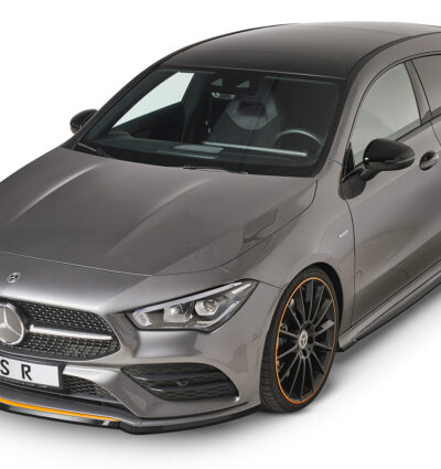 Lame de parechoc avant pour Mercedes-Benz CLA C118 / X118 coupé et Shooting Brake / AMG-Line (depuis 2019) - Fabriqué en ABS (6 finitions au choix)