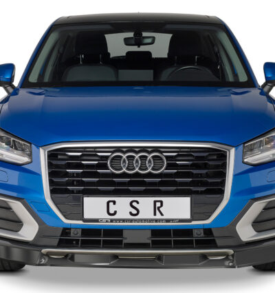 Lame de parechoc avant pour Audi Q2 S-Line / préfacelift (2016-2020) - Fabriqué en ABS (6 finitions au choix)