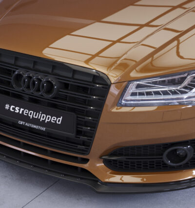 Lame de parechoc avant pour Audi S8 / S8 Plus D4 (Typ 4H) facelift (2013-2017) - Fabriqué en ABS (6 finitions au choix)