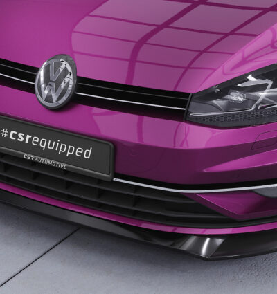 Lame de parechoc avant pour VW Golf 7 facelift (depuis 2017) - Fabriqué en ABS (6 finitions au choix)