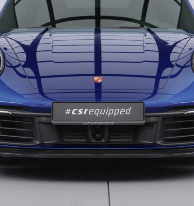 Lame de parechoc avant pour Porsche 911 / 992 Carrera / Carrera 4 / Carrera S / Carrera 4S / Targa 4 / Targa 4S / Targa 4 GTS (depuis 2019) - Fabriqué en ABS (6 finitions au choix)