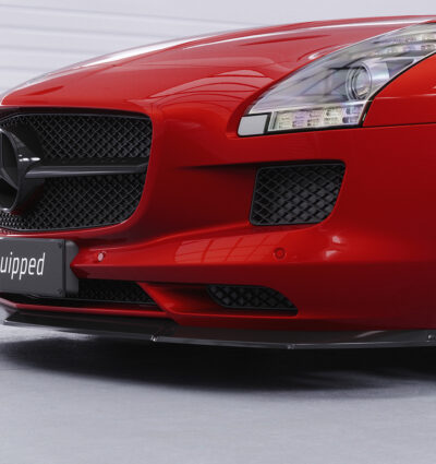Lame de parechoc avant pour Mercedes-Benz SLS AMG (C197 / R197) coupé / Roadster (2009-06/2014) - Fabriqué en ABS (6 finitions au choix)
