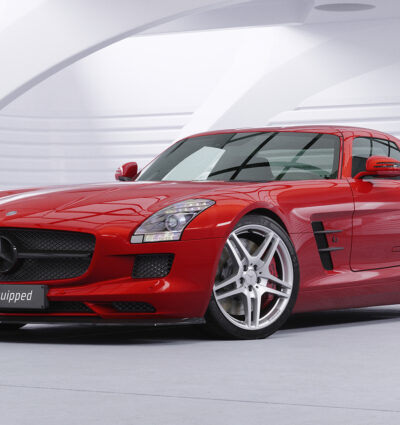 Lame de parechoc avant pour Mercedes-Benz SLS AMG (C197 / R197) coupé / Roadster (2009-06/2014) - Fabriqué en ABS (6 finitions au choix)