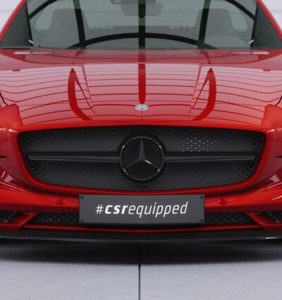 Lame de parechoc avant pour Mercedes-Benz SLS AMG (C197 / R197) coupé / Roadster (2009-06/2014) - Fabriqué en ABS (6 finitions au choix)