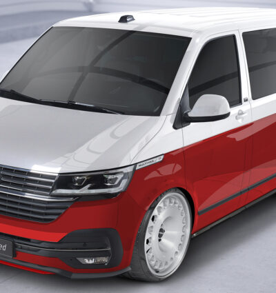 Lame de parechoc avant pour VW T6.1 3. facelift (depuis 2019) - Fabriqué en ABS (6 finitions au choix)