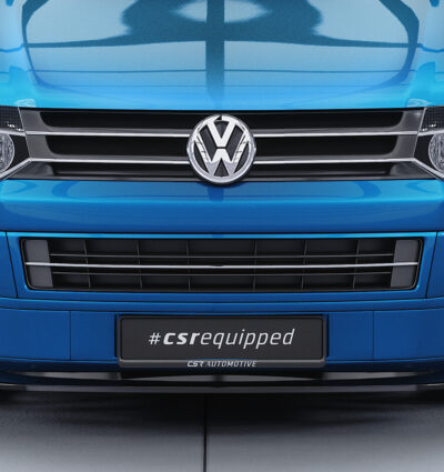 Lame de parechoc avant pour VW T5 1. facelift (09/2009-07/2015) - Fabriqué en ABS (6 finitions au choix)