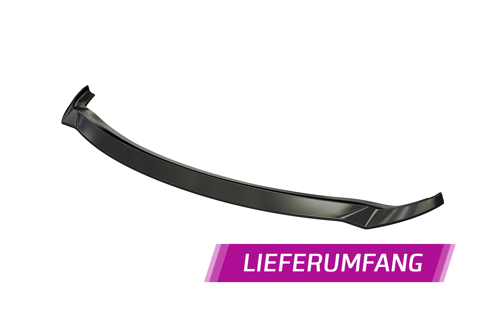 Lame de parechoc avant pour BMW Série 5 E60 / E61 facelift (03/2007-05/2010) - Fabriqué en ABS (6 finitions au choix)
