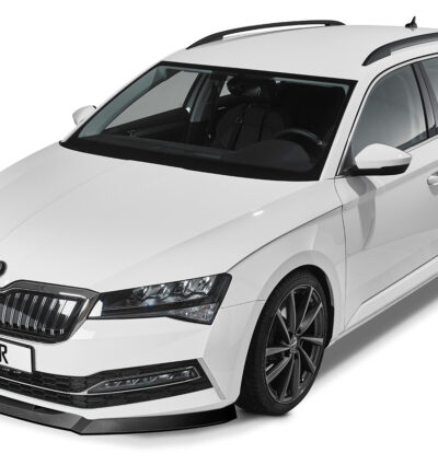 Lame de parechoc avant pour Skoda Superb III (Typ 3V) facelift (depuis 2019) - Fabriqué en ABS (6 finitions au choix)