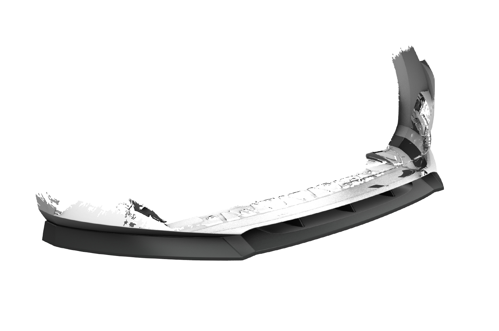 Lame de parechoc avant pour Skoda Superb III (Typ 3V) facelift (depuis 2019) - Fabriqué en ABS (6 finitions au choix)