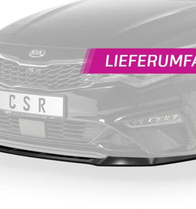 Lame de parechoc avant pour Kia Optima (JF) GT / GT-Line (facelift) (depuis 08/2018) - Fabriqué en ABS (6 finitions au choix)