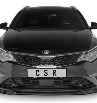 Lame de parechoc avant pour Kia Optima (JF) GT / GT-Line (facelift) (depuis 08/2018) - Fabriqué en ABS (6 finitions au choix)