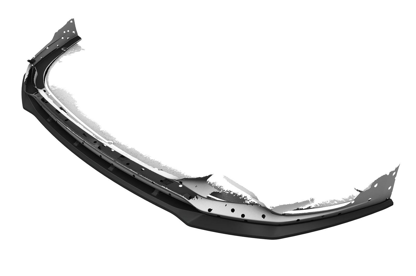 Lame de parechoc avant pour Kia Optima (JF) GT / GT-Line (facelift) (depuis 08/2018) - Fabriqué en ABS (6 finitions au choix)