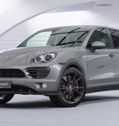 Lame de parechoc avant pour Porsche Cayenne Typ 92A toutes carrosseries (2010-09/2014) - Fabriqué en ABS (6 finitions au choix)
