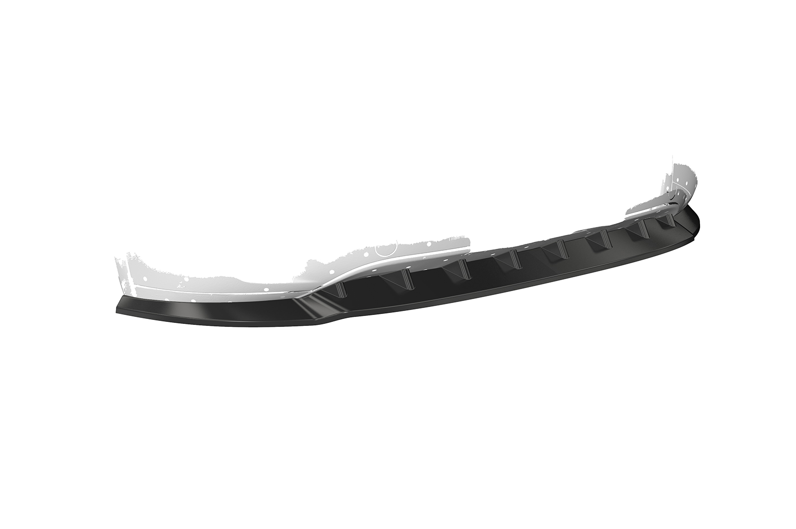 Lame de parechoc avant pour Porsche Cayenne Typ 92A toutes carrosseries (2010-09/2014) - Fabriqué en ABS (6 finitions au choix)