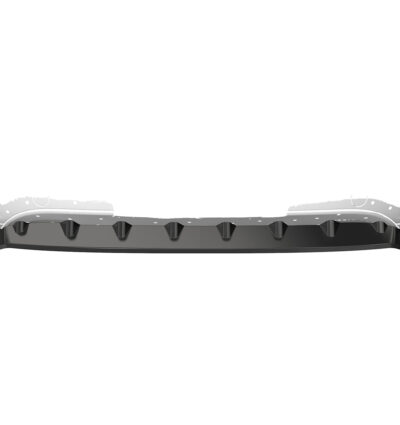 Lame de parechoc avant pour Porsche Cayenne Typ 92A toutes carrosseries (2010-09/2014) - Fabriqué en ABS (6 finitions au choix)