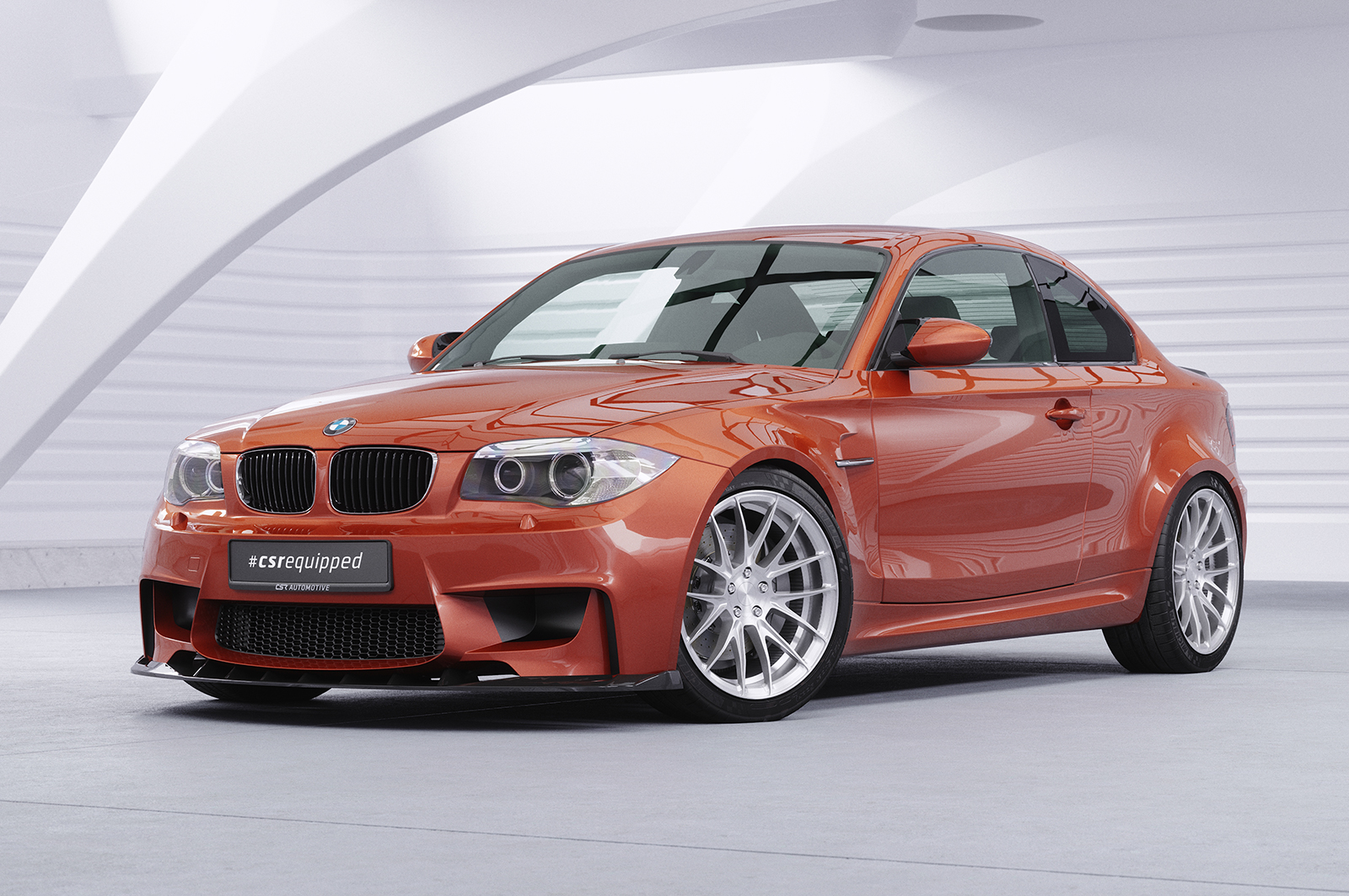 Lame de parechoc avant pour BMW Série 1 E82 M coupé (2011-2012) - Fabriqué en ABS (6 finitions au choix)