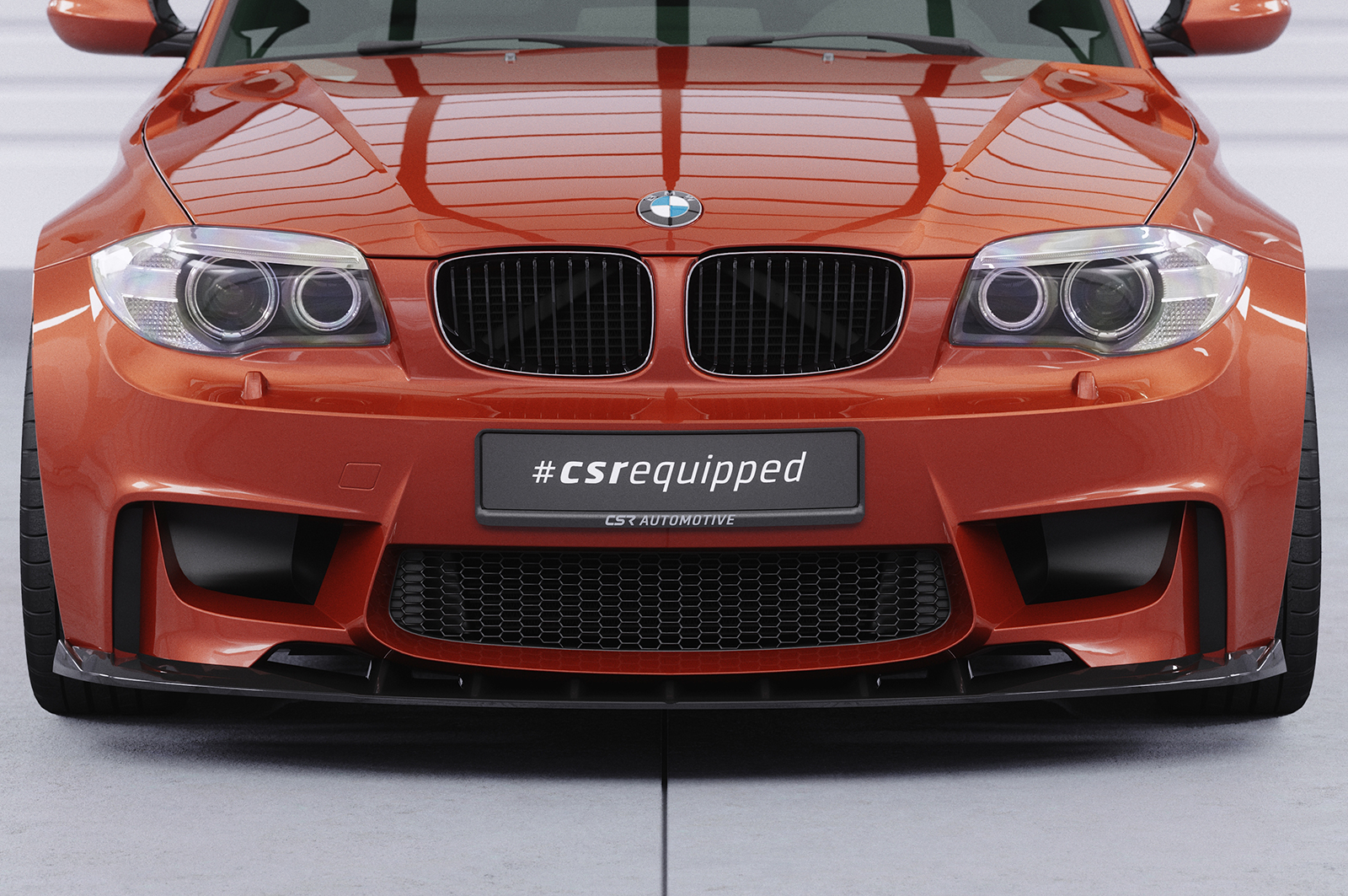 Lame de parechoc avant pour BMW Série 1 E82 M coupé (2011-2012) - Fabriqué en ABS (6 finitions au choix)