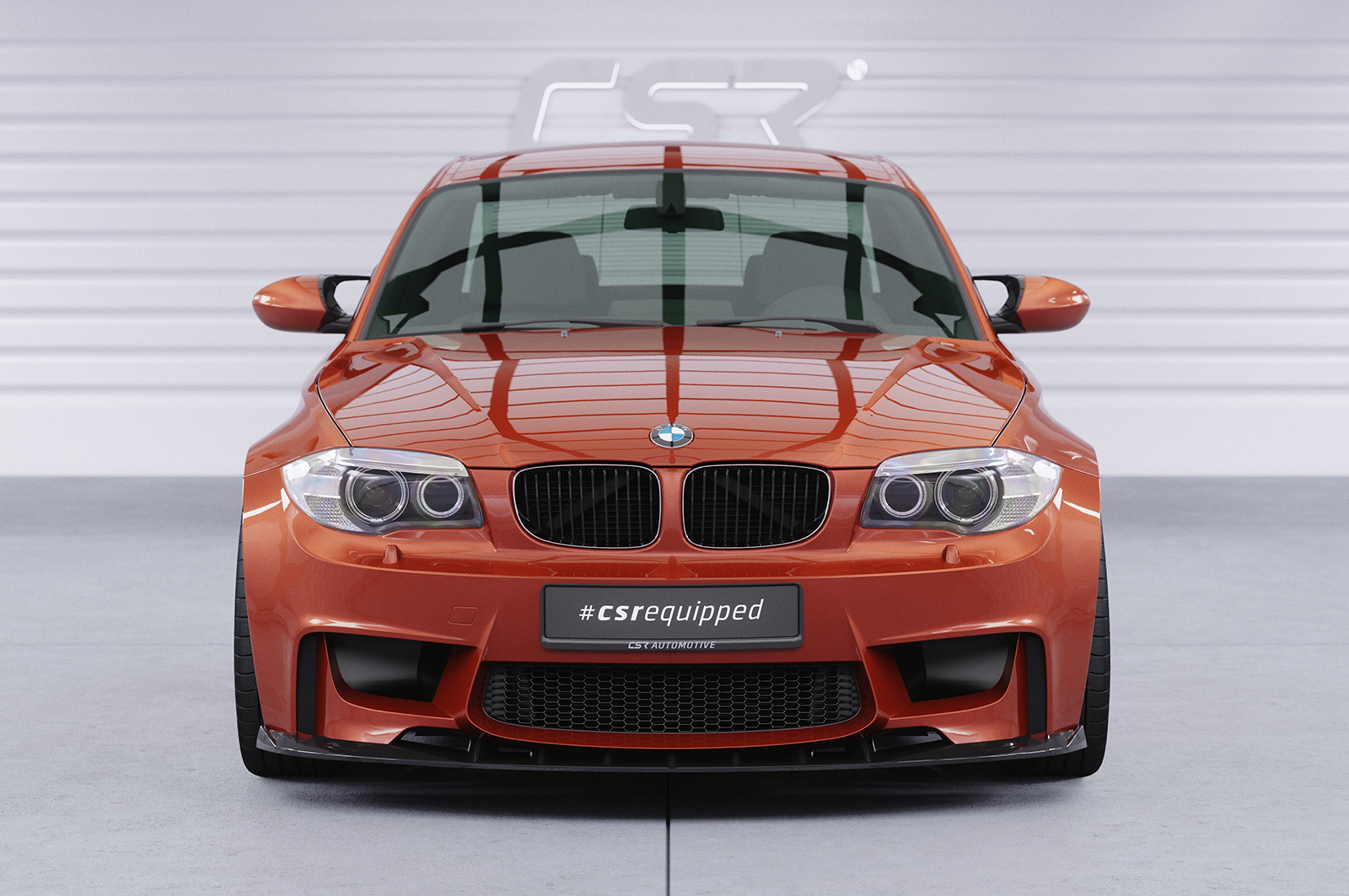 Lame de parechoc avant pour BMW Série 1 E82 M coupé (2011-2012) - Fabriqué en ABS (6 finitions au choix)