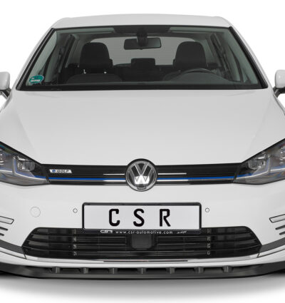 Lame de parechoc avant pour VW e-Golf toutes carrosseries (02/2014-12/2020) - Fabriqué en ABS (6 finitions au choix)