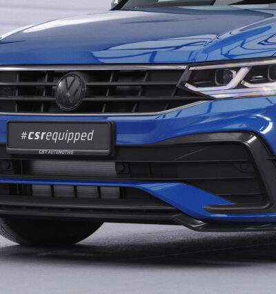 Lame de parechoc avant pour VW Tiguan II (Typ AD1) R-Line (facelift) (depuis 09/2020) - Fabriqué en ABS (6 finitions au choix)