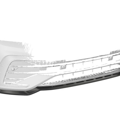 Lame de parechoc avant pour VW Tiguan II (Typ AD1) R-Line (facelift) (depuis 09/2020) - Fabriqué en ABS (6 finitions au choix)